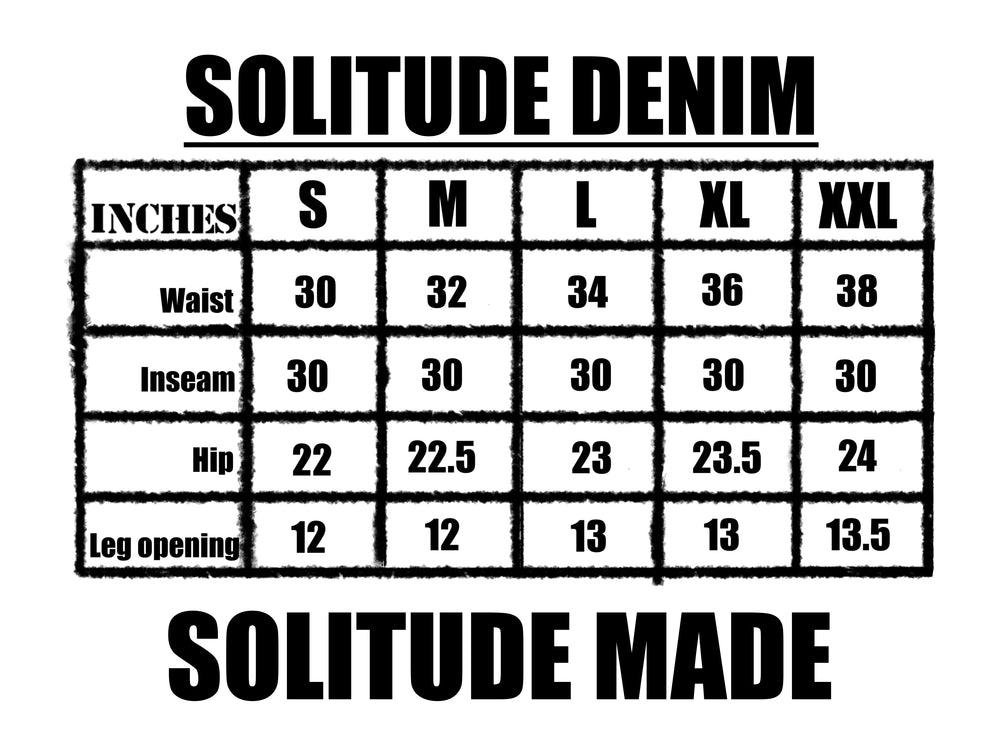 SOLITUDE SCRIPTURE DENIM
