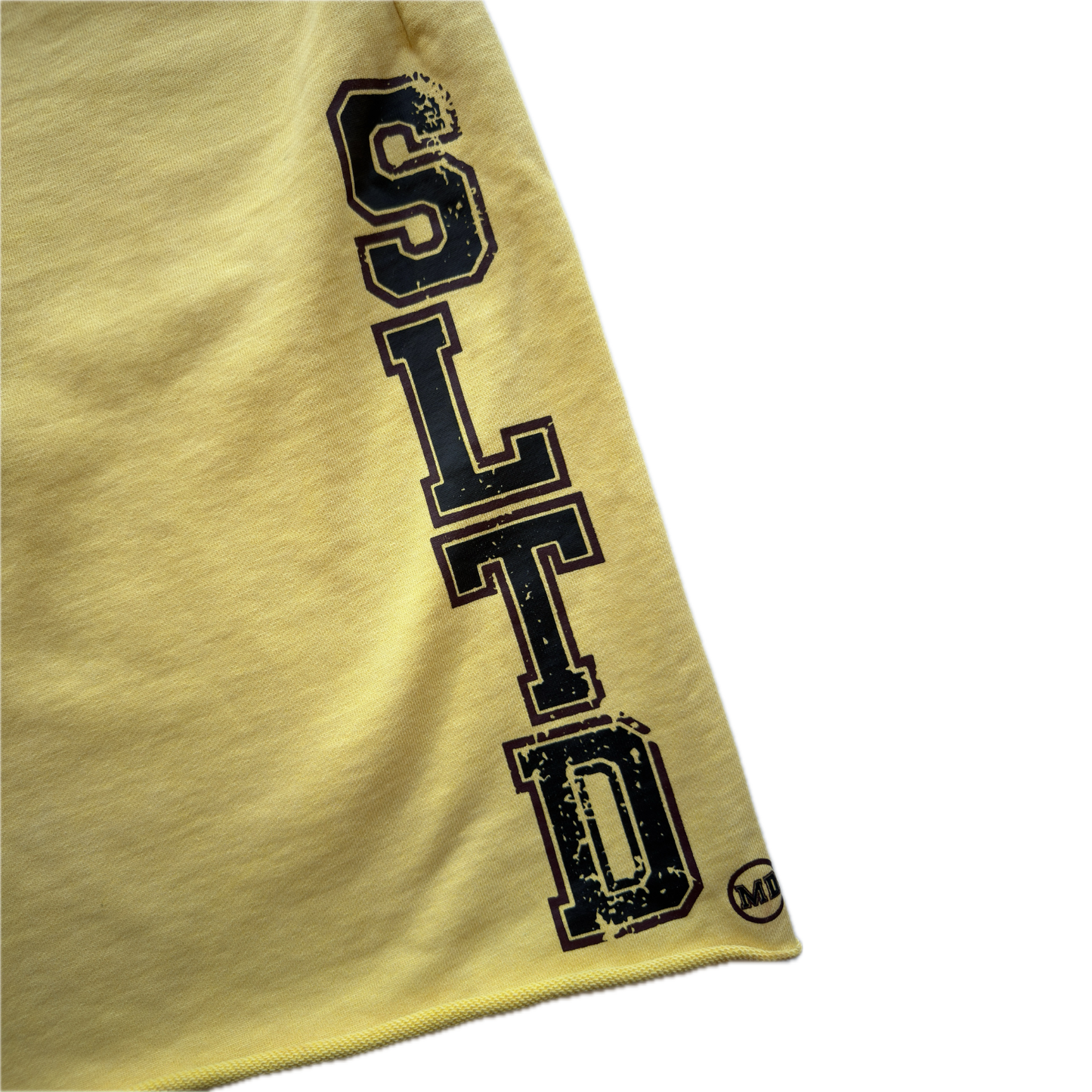 VARSITY YELLOW 3/4 SHORTS (PRE-ORDER)