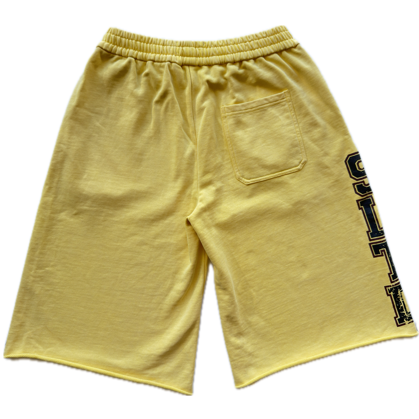 VARSITY YELLOW 3/4 SHORTS (PRE-ORDER)